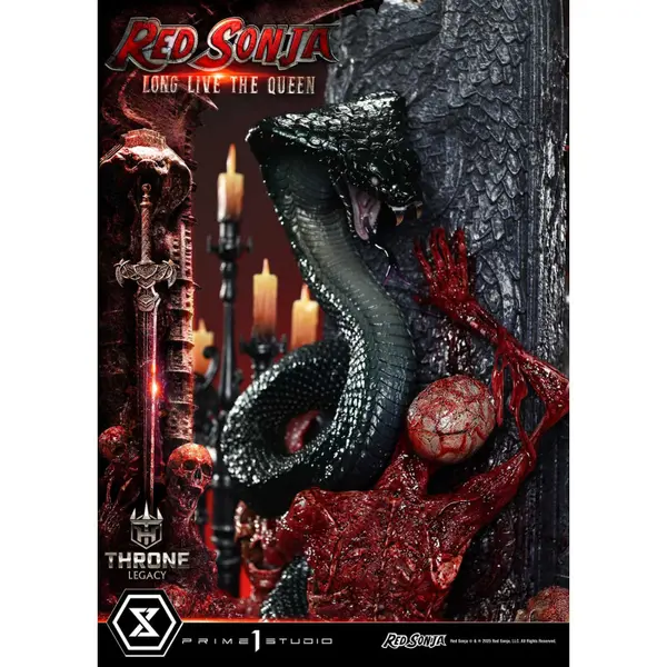 RED SONJA Statue Red Sonja Long Live the Queen Bonus Version Prime 1 Studio