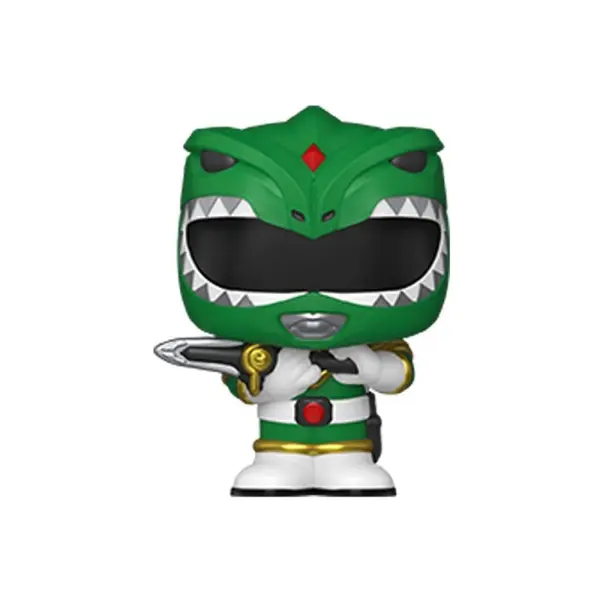 Power Rangers - Figurine Bitty POP! Dragonzord avec Ranger Vert 11,7 cm