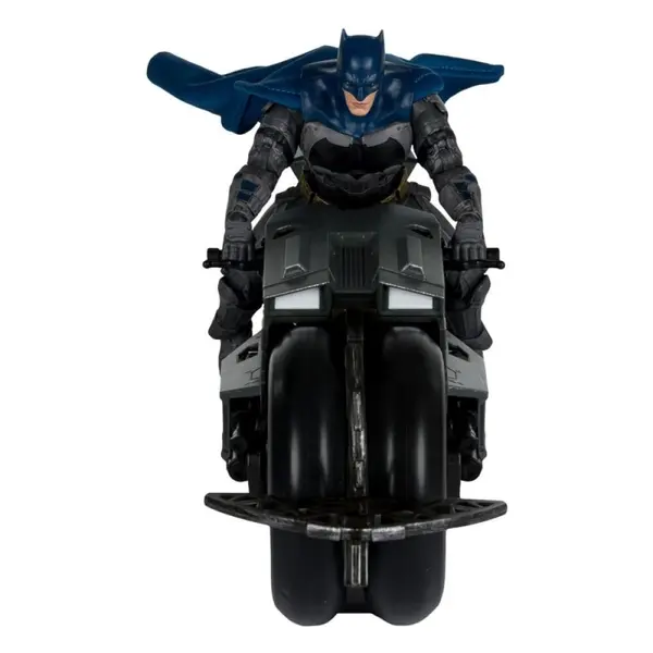 The Flash DC Multiverse - Véhicule Batcycle avec Batman