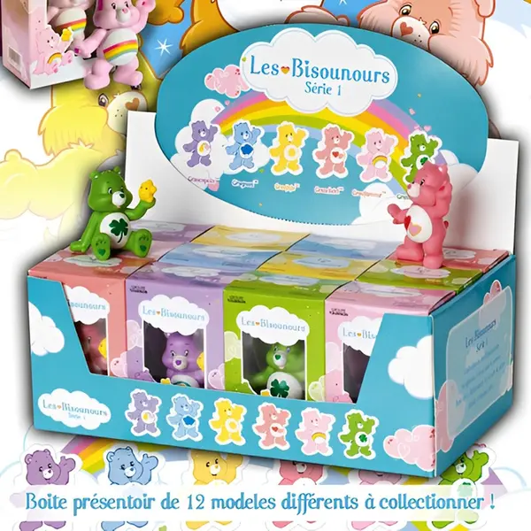LES BISOUNOURS Set 12 Figurines Serie 01 Semic