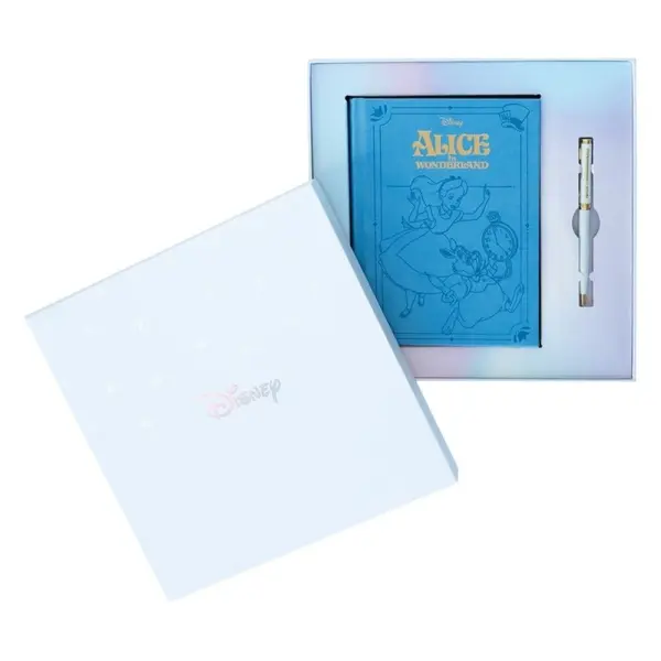 Disney - Set premium carnet A5 et stylo Alice au Pays des Merveilles