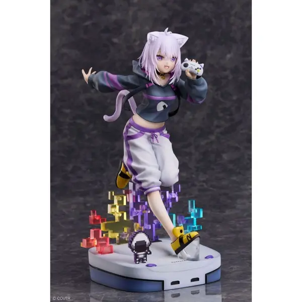 Hololive Production - Statuette 1/7 Nekomata Okayu We Are Gamers Ver. 23 cm