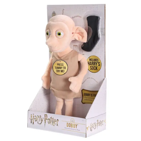 INTERACTIVE DOBBY HARRY POTTER PELUCHE 32 CM