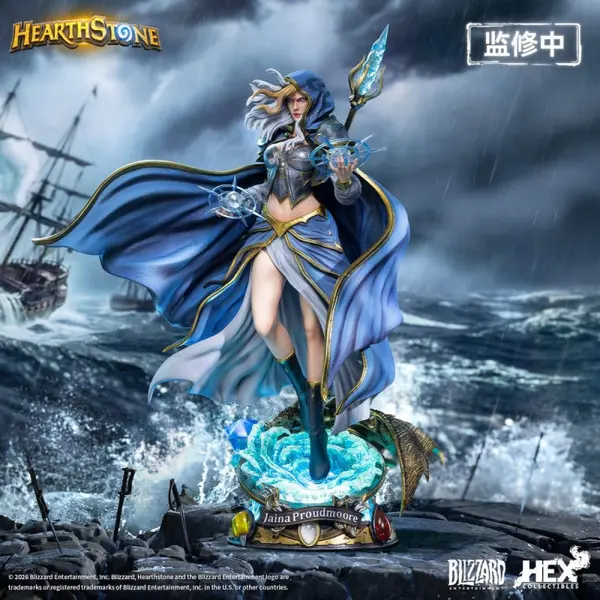 HEARTHSTONE Statue Jaina Proudmoore Hex Collectibles
