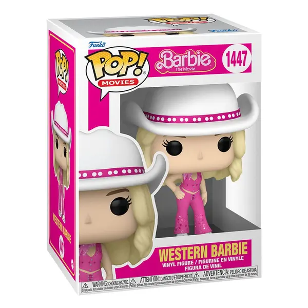 COWGIRL BARBIE BARBIE POP MOVIES VINYL FIGURINE 9 CM