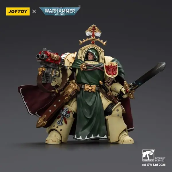 Warhammer 40k: Dark Angels - Figurine Belial Grand Master of The Deathwing avec the Sword of Silence and Storm Bolter 14 cm
