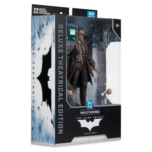 DC Multiverse - Figurine Commissioner James Gordon (The Dark Knight Trilogy) Deluxe Theatrical Edition 18 cm