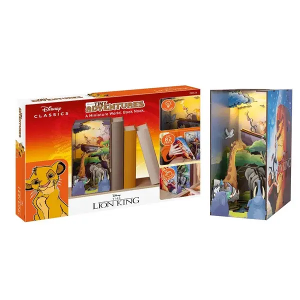Disney - Maquette Book Nook Tiny Adventures Le Roi lion 23 cm