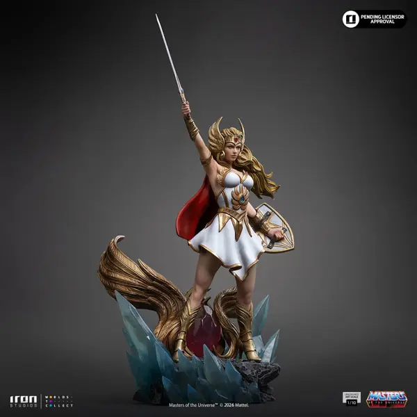 MAITRES DE L'UNIVERS Statue She-Ra Unleashed Art Scale Iron Studios