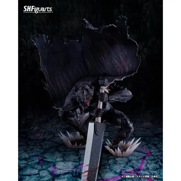 BERSERK S.H. Figuarts Guts Berserker Armor Heat of Passion Battle Version Bandai