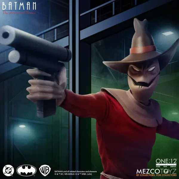BATMAN The Animated Series Figurine Scarecrow One:12 Mezco Toyz