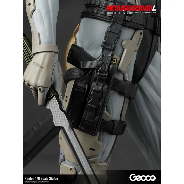 METAL GEAR SOLID 4 Statue Raiden Gecco