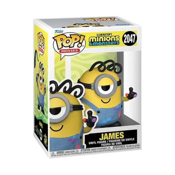 Les Minions 3 - Figurine POP! James 9 cm
