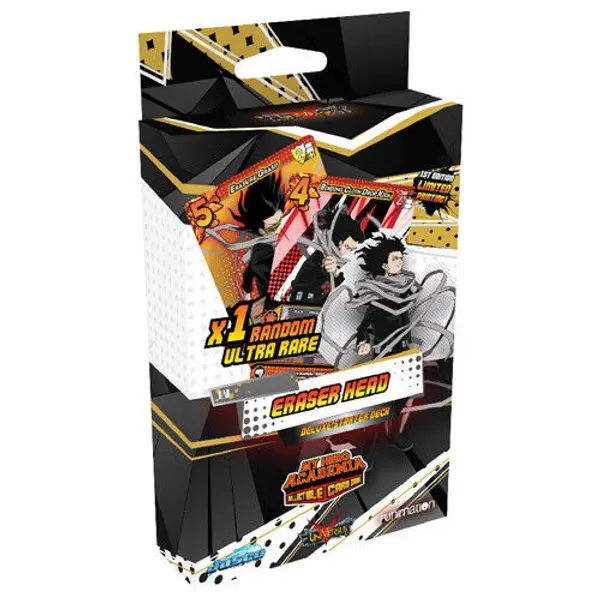 MY HERO ACADEMIA - CARTE DECK ERASER HEAD DELUXE ANGLAIS