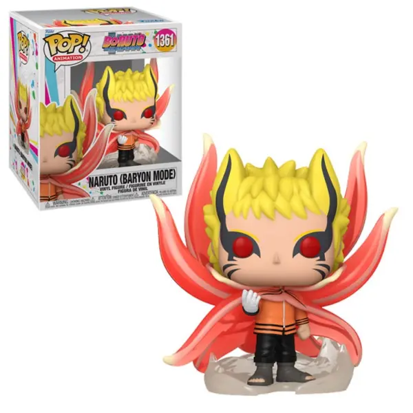 Figurine Naruto - Naruto Baryon Mode Pop 15cm