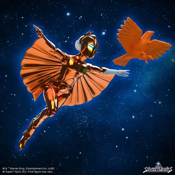 SILVERHAWKS Figurine Ultimates Copper Kidd Toy Chrome Super7