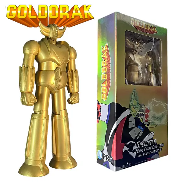 GOLDORAK Figurine Goldorak One Metalised Color Gold HL PRO