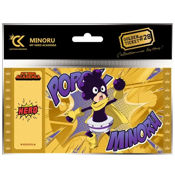 Golden Ticket My Hero Academia - V2 Minoru Mineta