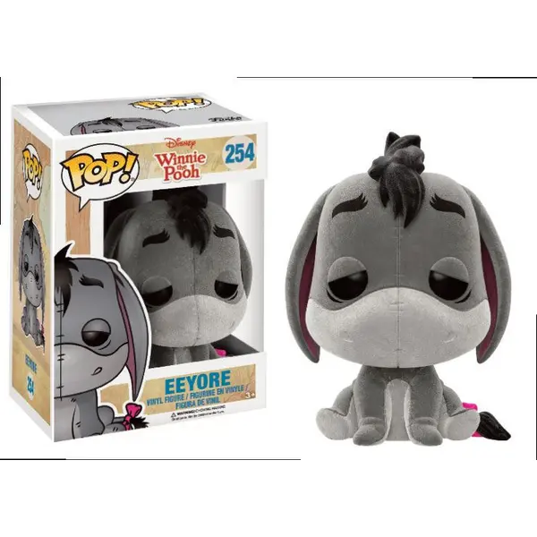 WINNIE L'OURSON - BOURRIQUET FLOCKED POP!