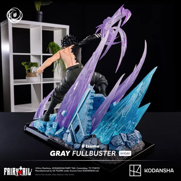 FAIRY TAIL Statue Ikigai Gray Fullbuster Tsume Art
