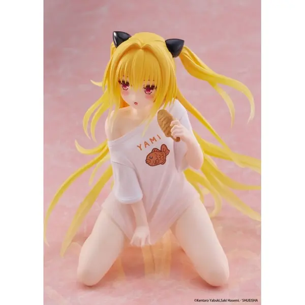 To Love-Ru Darkness - Statuette Desktop Cute Figure Golden Darkness Roomwear Ver. 13 cm