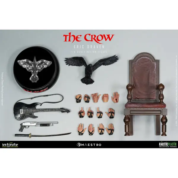 THE CROW Figurine Eric Draven Standard Edition Infinite Statue