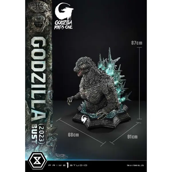 GODZILLA Minus One Buste Godzilla Bonus Version Prime 1 Studio