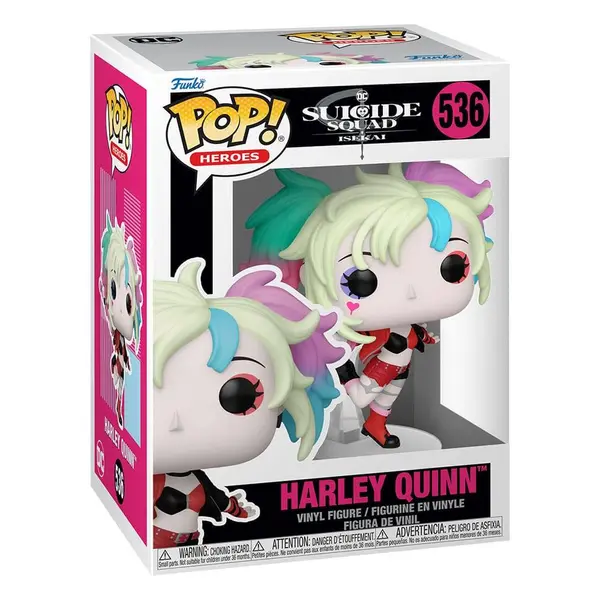 SUICIDE SQUAD ISEKAI - HARLEY QUINN POP! FIGURINE VINYLE 9CM