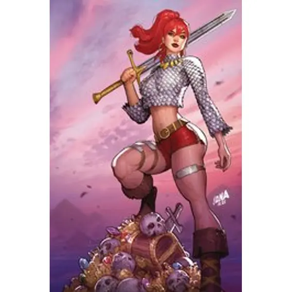 IMMORTAL RED SONJA #1 CVR N NAKAYAMA METAL PREMIUM (C: 0-1-2