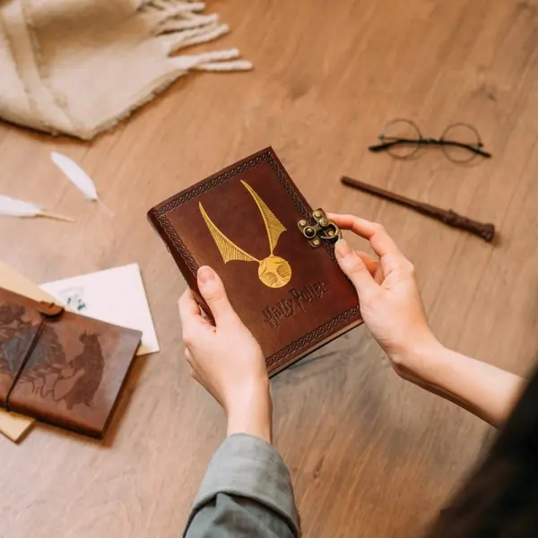 Harry Potter - Carnet en cuir végétalien Harry Potter