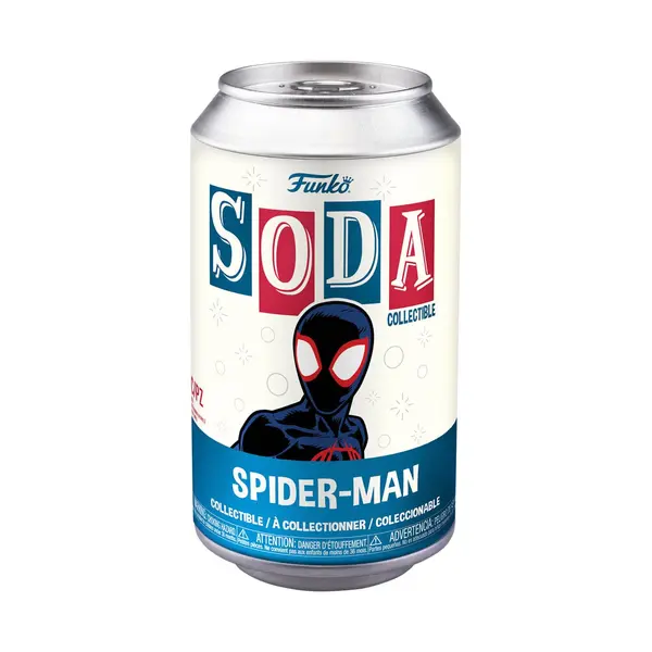 MILES MORALES SPIDER-MAN ACROSS THE SPIDER-VERSE VINYL SODA FIGURINE 11 CM