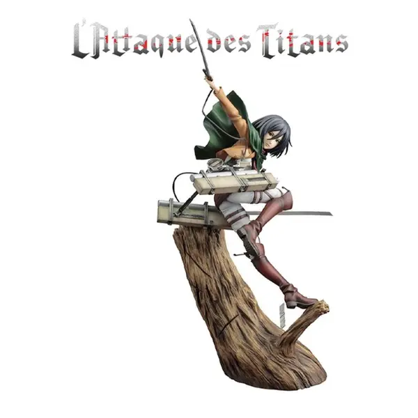 Figurine Attaque Des Titans - Mikasa Ackerman Renewal Package ARTFX 26cm