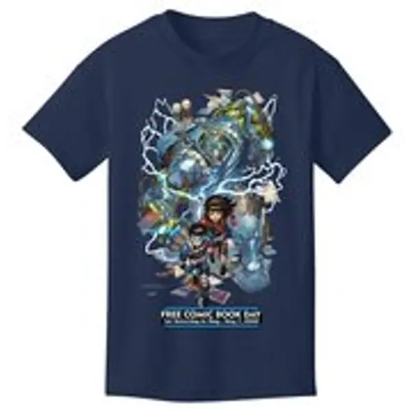 FCBD 2022 COMM ARTIST KIRKHAM BLUE T/S XL (NET)