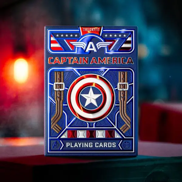 Captain America - Jeu de cartes Patriotic Design
