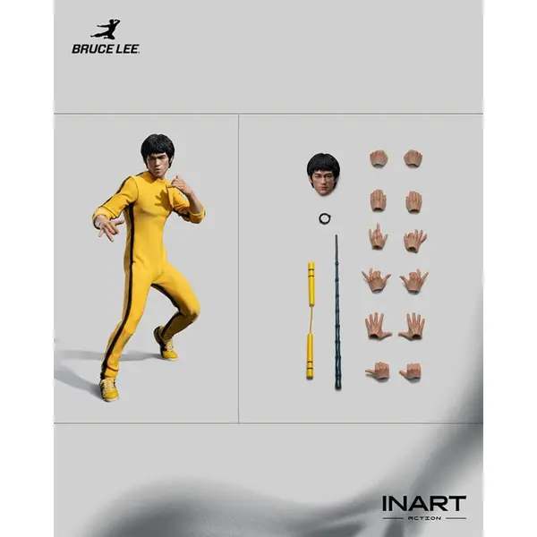 BRUCE LEE Figurine 1/12ème Bruce Lee Yellow Jumpsuit Inart