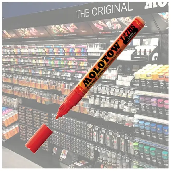 Marqueur Acrylic OneForAll 013 Rouge Traffic 1.5mm