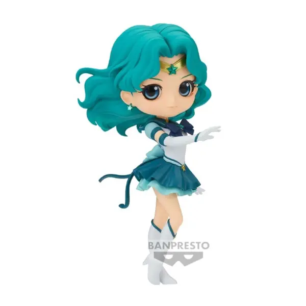 Figurine Pretty Guardian Sailor Moon Cosmos - Eternal Sailor Neptune Q Posket 14cm