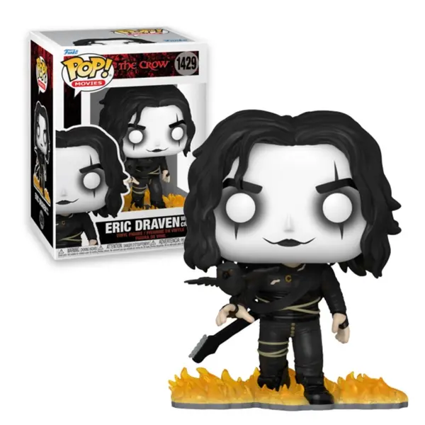 Figurine The Crow - Eric W/Crow Pop 10cm