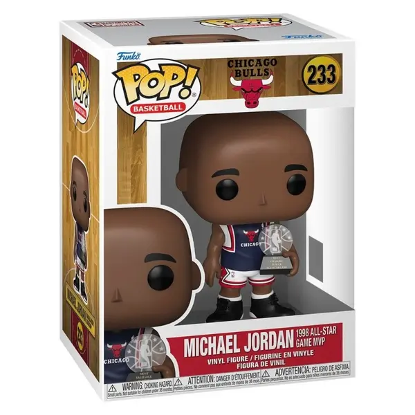 NBA Legends - Figurine POP! Bulls Michael Jordan (1998 ASG MVP) 9 cm