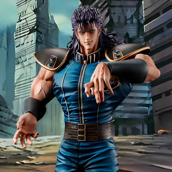 HOKUTO NO KEN Figurine Rei Ichibansho Bandai