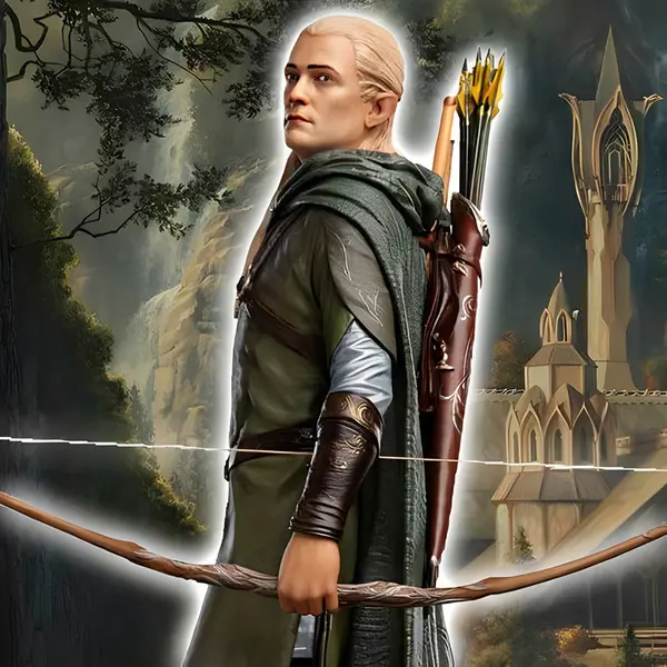 LE SEIGNEUR DES ANNEAUX Statue Legolas, Hunter of the Plains Classic Series Weta Workshop