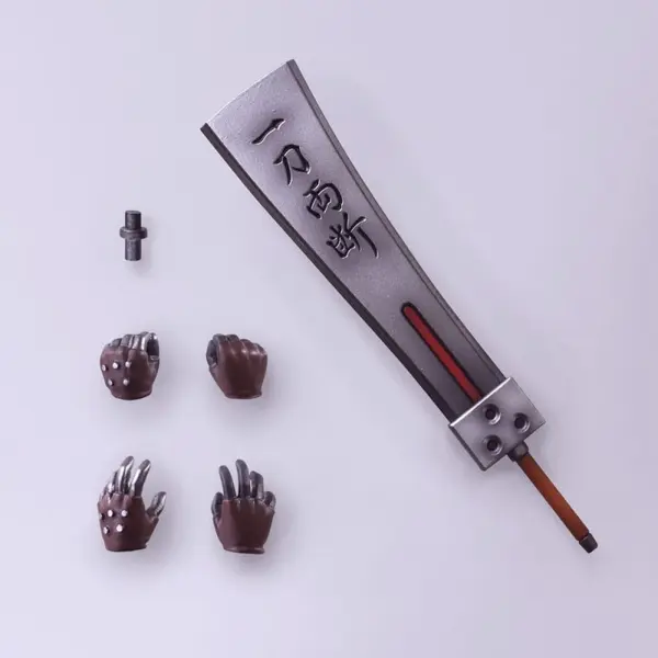 Final Fantasy VII Bring Arts - Figurine Cloud Strife Hardedge Ver. 15 cm