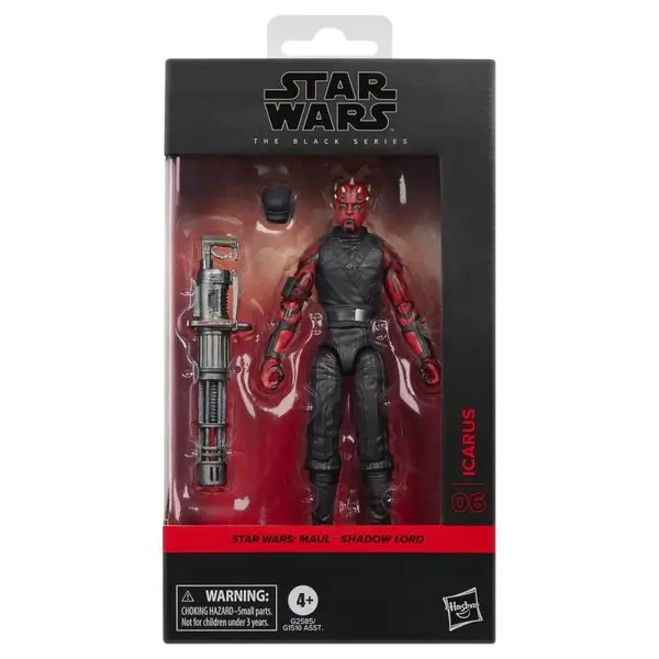 Star Wars: Maul Shadow Lord - Figurine Black Series Icarus 15 cm