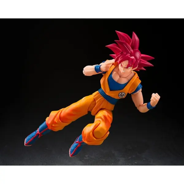 Dragon Ball Super - Figurine S.H.Figuarts Super Saiyan God Son Goku (God Aura) 15 cm