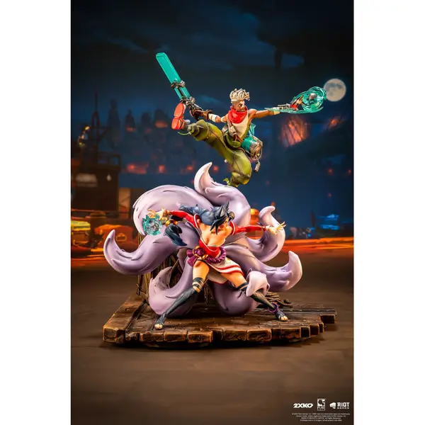 2XKO Statue Ahri & Ekko Pure Arts