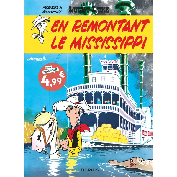 LUCKY LUKE - TOME 16 - EN REMONTANT LE MISSISSIPPI