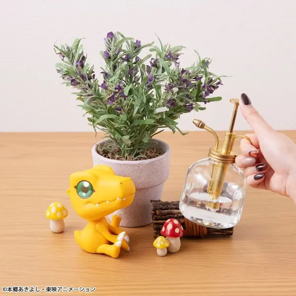 Digimon - Statuette Look Up Agumon 11 cm