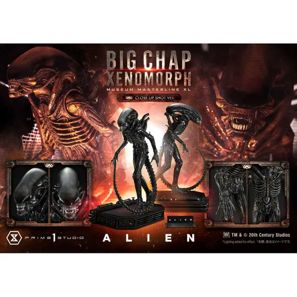 ALIEN Statue Big Chap Xenomorph Close Up Shot Version Prime 1 Studio