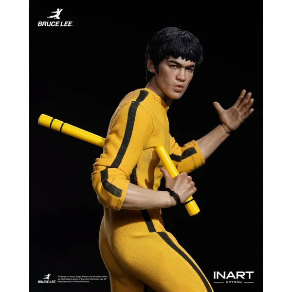 BRUCE LEE Figurine 1/12ème Bruce Lee Yellow Jumpsuit Inart
