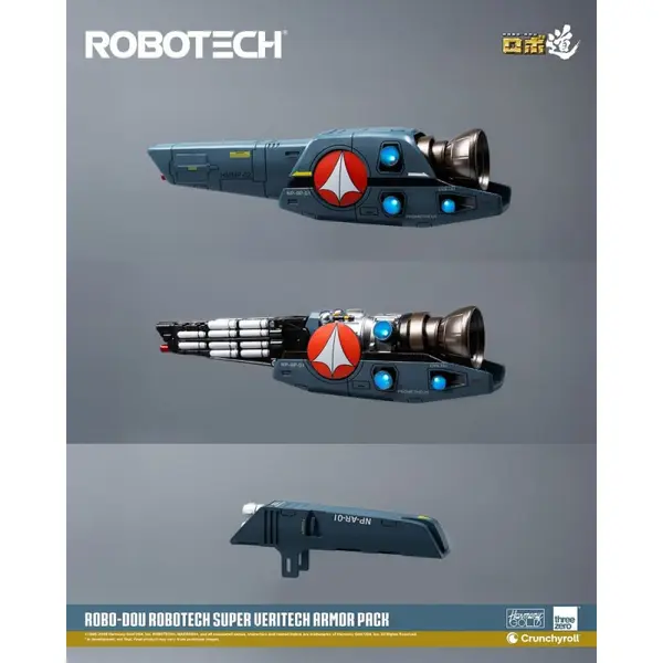 ROBOTECH / MACROSS Set d'accessoires Super Veritech Armor Pack Robo-Dou ThreeZero